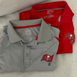 Fanatics Red and Gray Polo Shirts